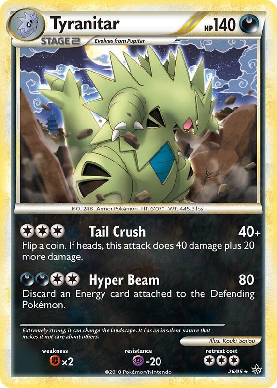 Tyranitar 26/95 - HS—Unleashed