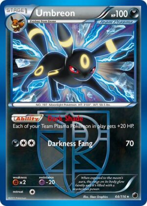 Umbreon 64/116 - Plasma Freeze