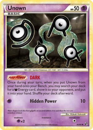 Unown 40/90 - HS—Undaunted