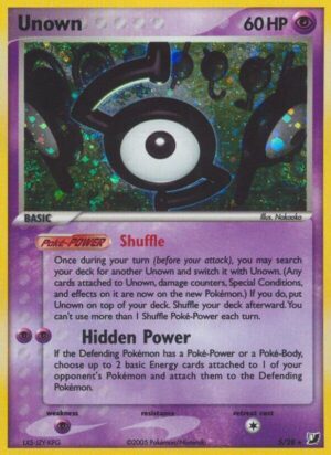 Karta Pokemon Unown (S) - Unseen Forces S/28
