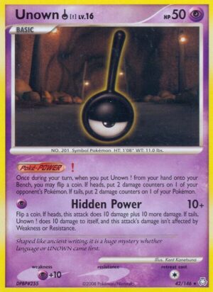 Unown [!] 42/146 - Legends Awakened