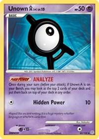 Unown [A] 65/130 - Diamond & Pearl