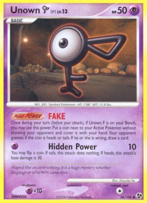 Unown [F] 56/106 - Great Encounters