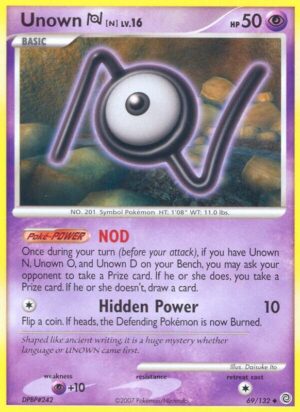 Unown [N] 69/132 - Secret Wonders