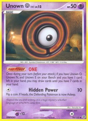 Unown [O] 70/132 - Secret Wonders