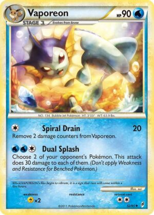 Vaporeon 52/95 - Call of Legends