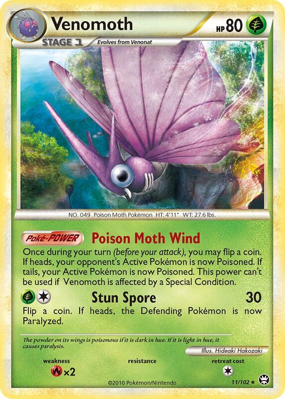 Venomoth 11/102 - HS—Triumphant
