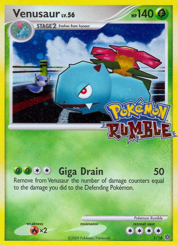 Venusaur 1 - Pokémon Rumble