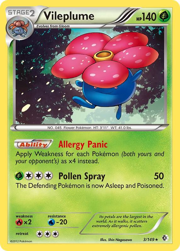 Vileplume 3/149 - Boundaries Crossed
