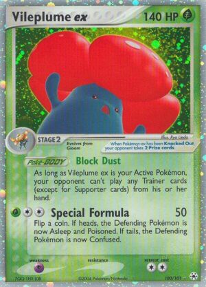 Vileplume ex 100/101 - Hidden Legends