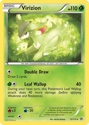 Virizion 15/113 - Legendary Treasures