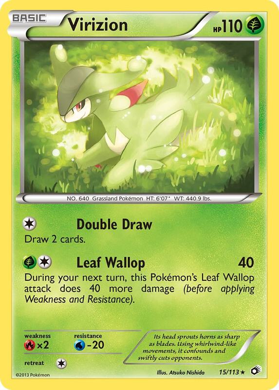 Virizion 15/113 - Legendary Treasures