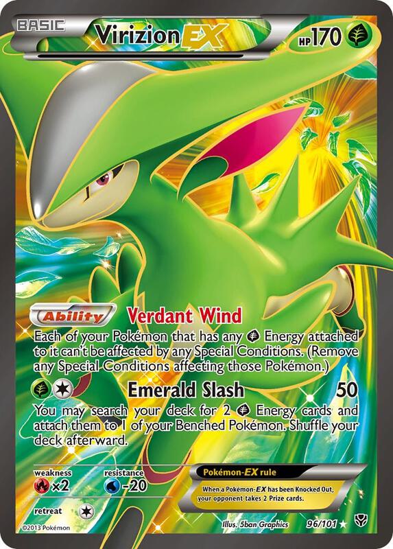 Virizion-EX 96/101 - Plasma Blast