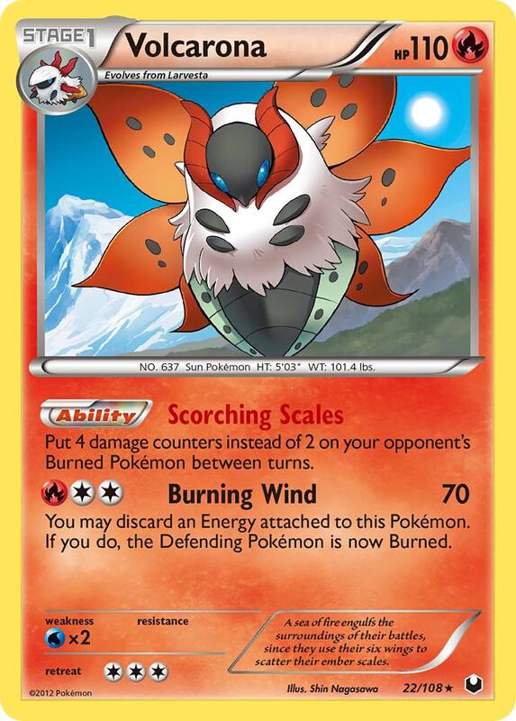 Volcarona 22/108 - Dark Explorers