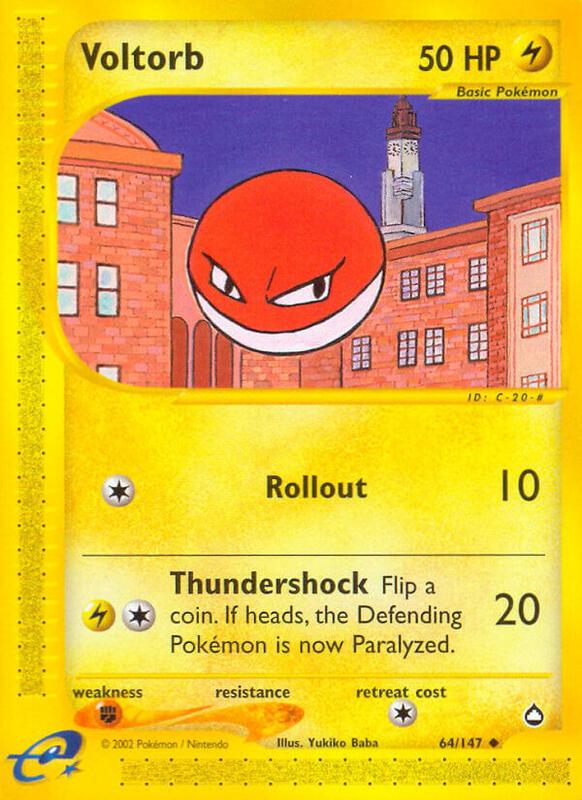 Voltorb 064/147 - Aquapolis