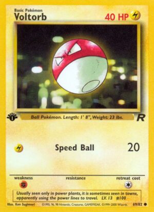 Voltorb 69/82 - Team Rocket