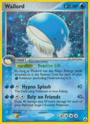 Wailord 14/92 - Legend Maker