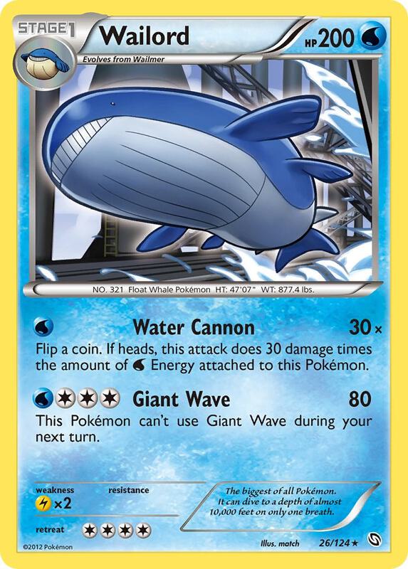 Wailord 26/124 - Dragons Exalted