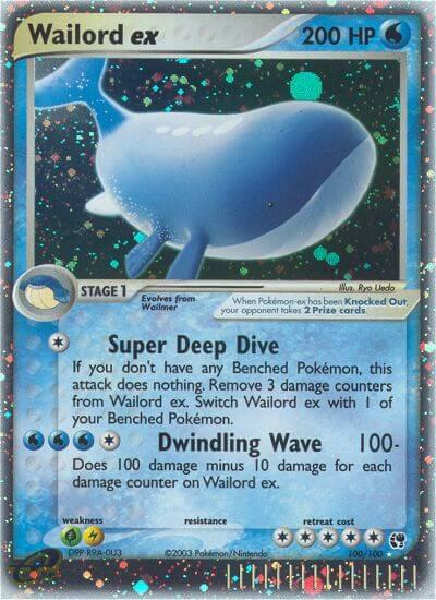 Wailord ex 100/100 - Sandstorm