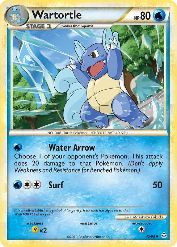 Wartortle 42/95 - HS—Unleashed