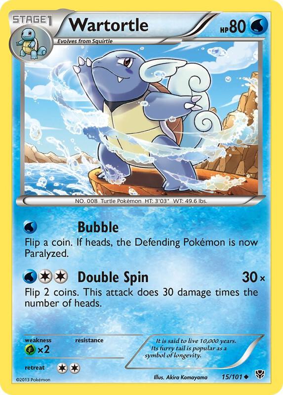 Wartortle 15/101 - Plasma Blast