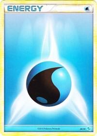 Karta Pokemon Water Energy (#6) 6/30 - HGSS Trainer Kit: Gyarados & Raichu