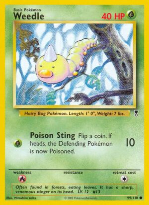 Weedle 099/110 - Legendary Collection