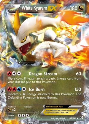 White Kyurem-EX 103/149 - Boundaries Crossed