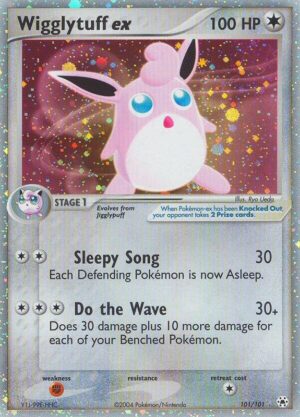 Wigglytuff ex 101/101 - Hidden Legends