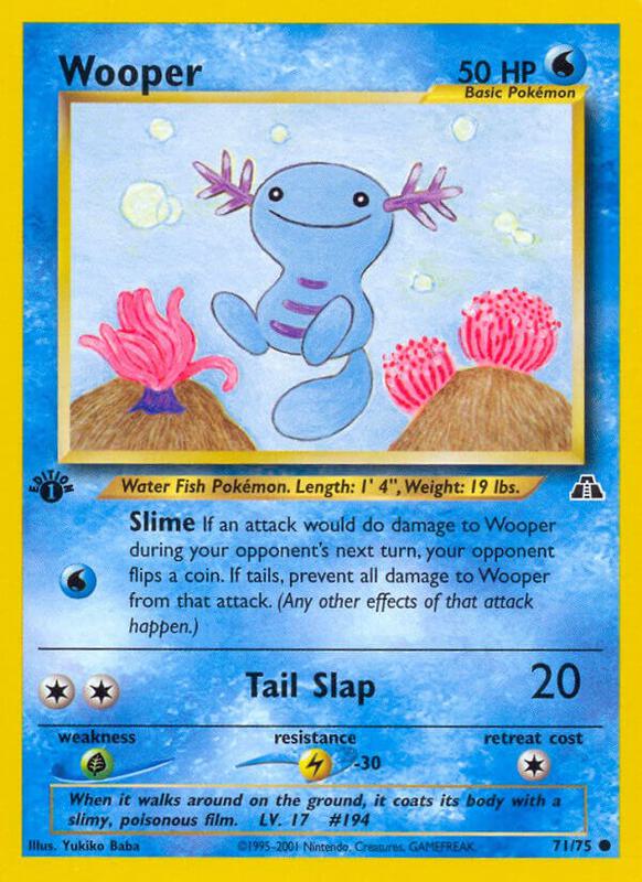 Wooper 71/75 - Neo Discovery