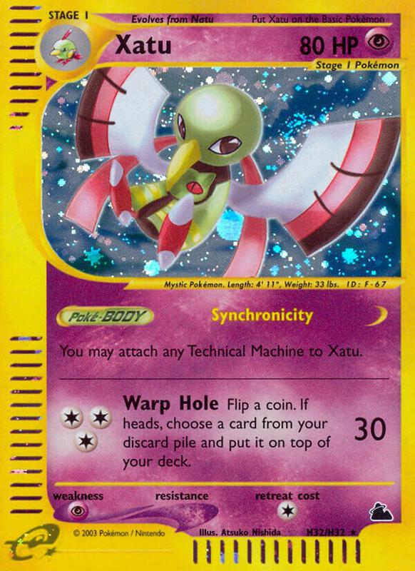 Karta Pokemon Xatu (H32) - Skyridge H32/H32