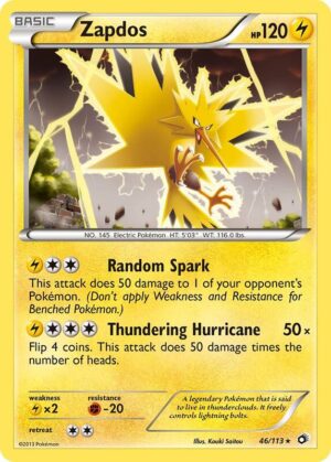 Zapdos 46/113 - Legendary Treasures