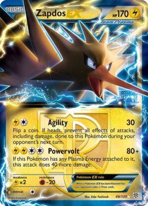 Zapdos-EX 48/135 - Plasma Storm