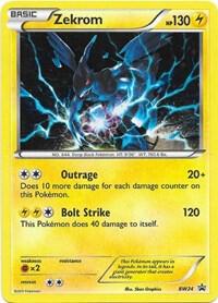 Karta Pokemon Zekrom - BW24 - Black and White Promos BW24