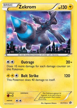 Zekrom-EX 51/113 - Next Destinies