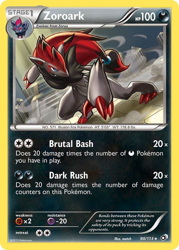 Zoroark 90/113 - Legendary Treasures