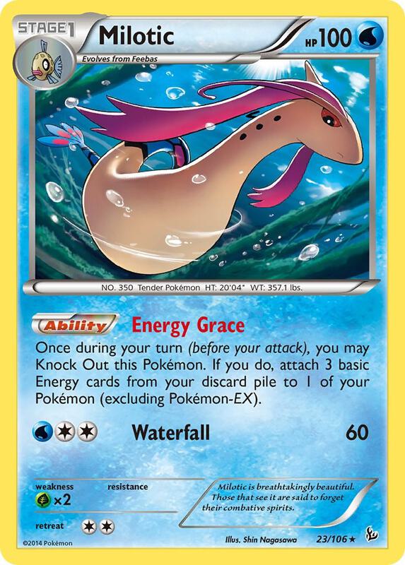 Milotic 23/106 - XY - Flashfire - Karta Pokemon - PokemonCrystal.pl