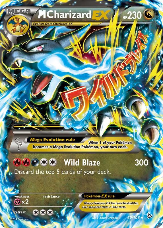 M Charizard-EX 69/106 - Flashfire