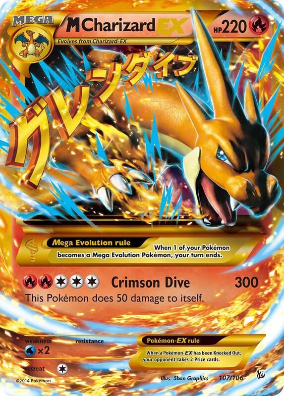 M Charizard-EX 107/106 - Flashfire