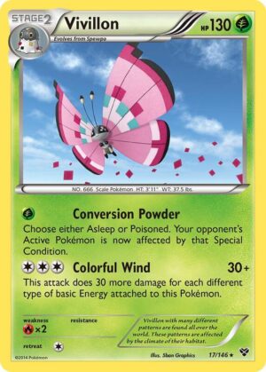 Vivillon 17/146 - XY