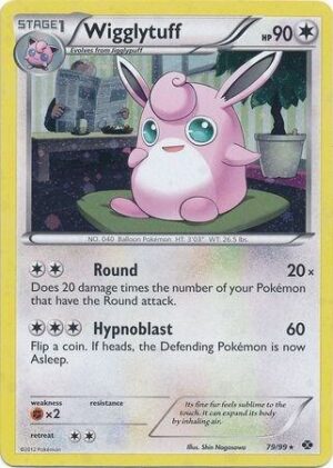Karta Pokemon Wigglytuff 79/99 (Cosmos Holo) - Blister Exclusives