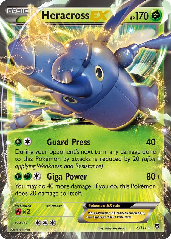 Heracross-EX 4/111 - Furious Fists