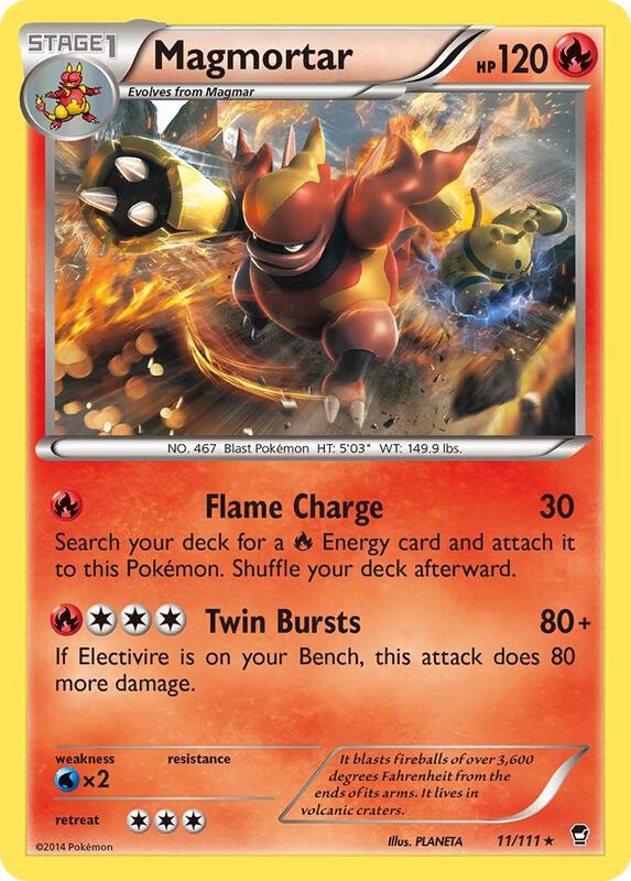 Magmortar 11/111 - Furious Fists