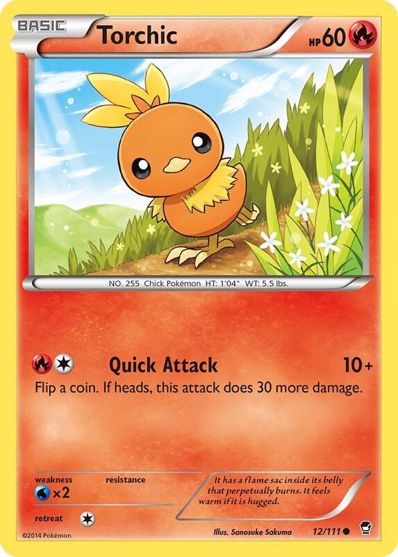 Torchic 12/111 - Furious Fists