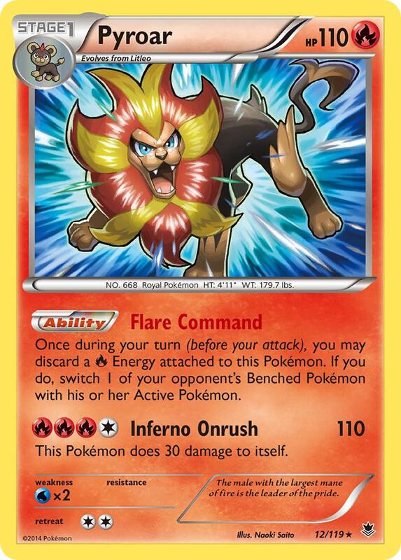 Pyroar 12/119 - Phantom Forces