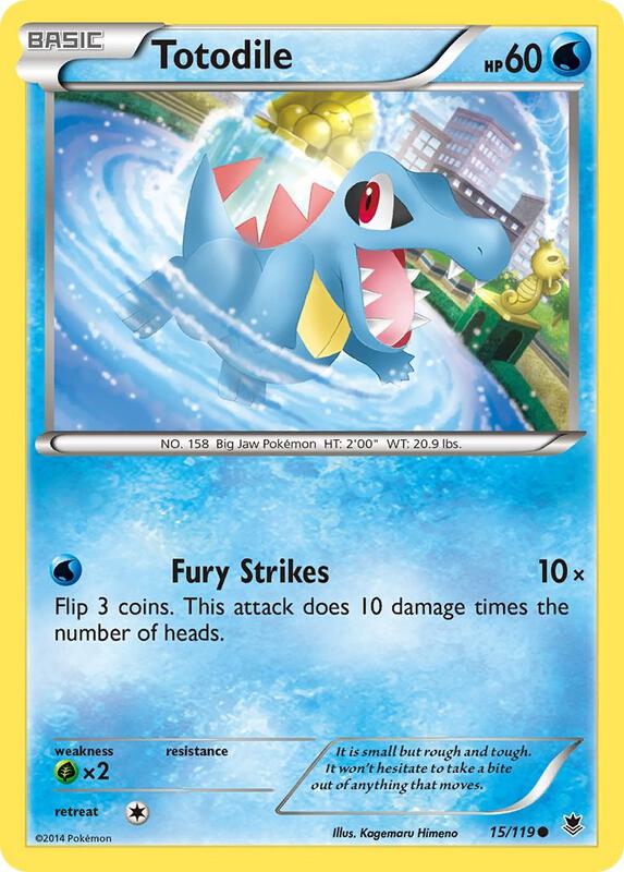 Totodile 15/119 - Phantom Forces
