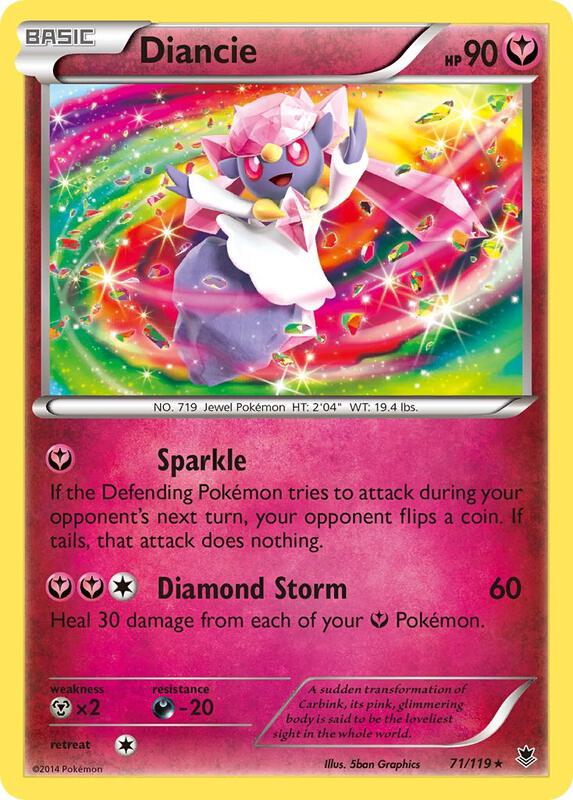 Diancie 71/119 - Phantom Forces