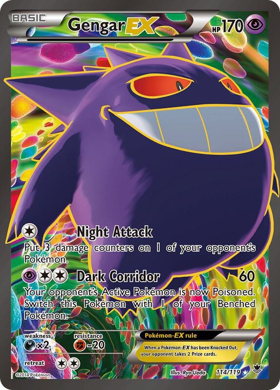 Gengar-EX 114/119 - Phantom Forces