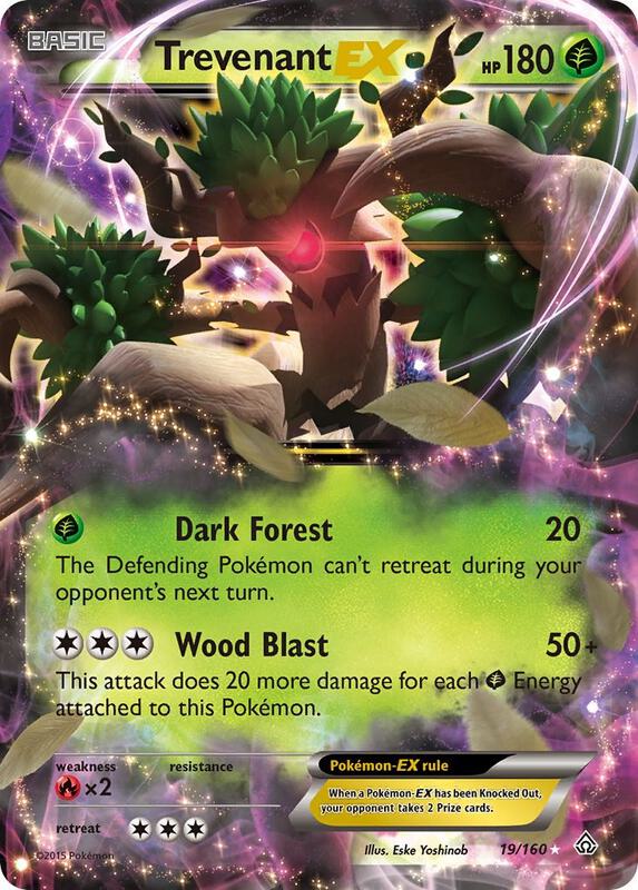 Trevenant-EX 19/160 - Primal Clash
