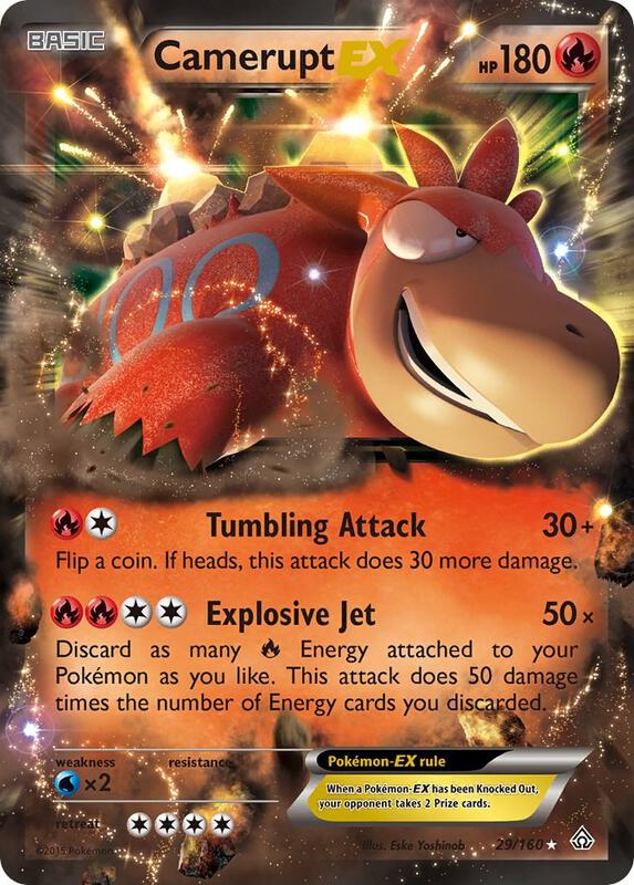 Camerupt-EX 29/160 - Primal Clash